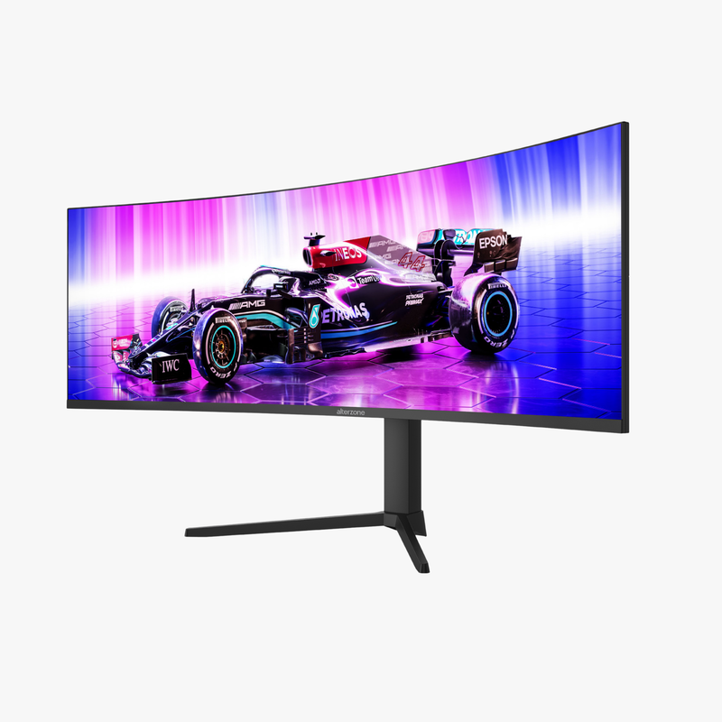Alterzone 49インチ 湾曲ゲーミングモニター 165Hz/HDR対応/曲面1500R ALZ49C165