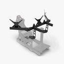 TRアルミフレーム用　コックピット取付用トリプルモニタースタンド 国内正規品 TR80-TRICM-BLK - dele.io