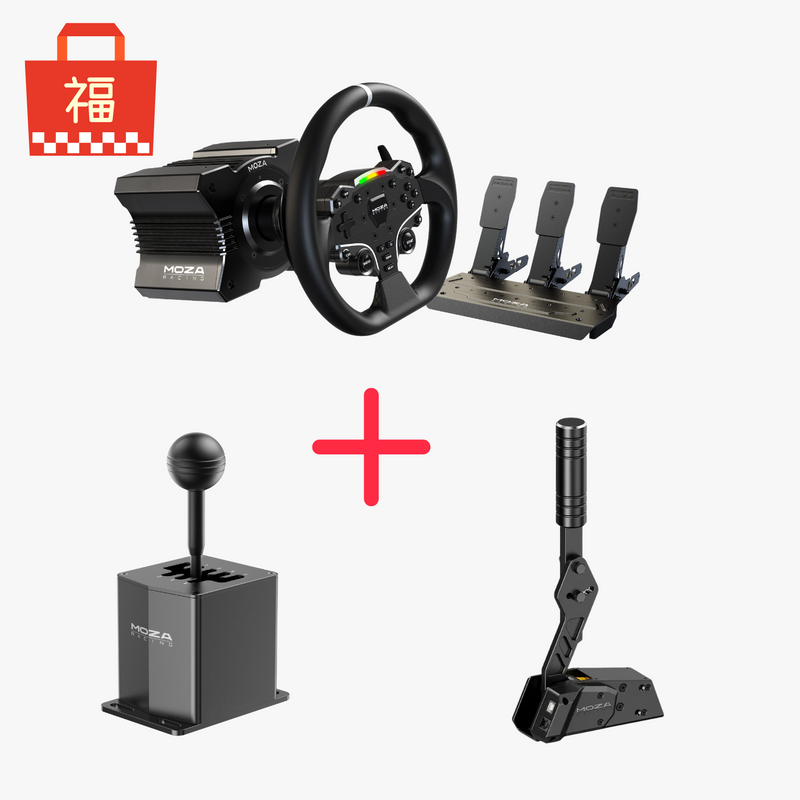 R5 ダイレクトドライブ 3ペダル+HBP Handbrake ハンドブレーキ+HGP Shifter シフター