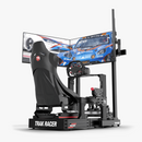 アルミ フロア トリプルモニタースタンド-最大45インチのモニター 国内正規品 MS-FM-SIN-TR2 - dele.io