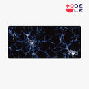DELE ゲーミングマウスパッド ライトニングデザイン 大型 キーボードパッド 滑り止め おしゃれ LT-Blue - dele.io