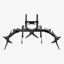 アルミフレームコックピット取付用クワッドモニタースタンド 国内正規品 TR80-4MCM-BLK - dele.io