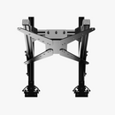 TR8020ブラックアルミニウムクワッドモニタースタンドアドオン、VESAスタンド付き 国内正規品 TR80-4M2-BLK - dele.io