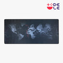 DELE ゲーミングマウスパッド マウスパッド 大型 キーボードパッド 滑り止め おしゃれ 布製 世界地図 - dele.io
